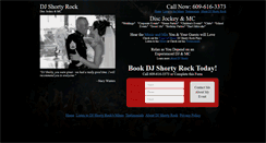 Desktop Screenshot of djshortyrock.com